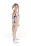 Girl's Flower Printed Trendy Tracksuit Set Cotton Seasonal Ak2505 - 6