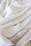 Single Pique Bedspread 4 Layers Muslin Cotton Double Sided White Color 160X240 cm - 8