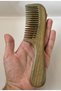 Sandalwood Coated Rosewood Comb Wide Toothed Wooden Hair Comb 20 cm At-109 - 2