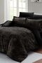 Leopard Print Double Duvet Cover Set Special Woven Cotton Satin 3D Special Design - 2