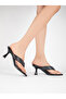 Textured Thong Strap Sandals - 3