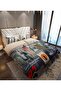 New York 3D Digital Printed Double Duvet Cover Set