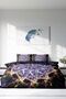 Mandala 1 3d Cotton Satin Double Duvet Cover Set - 3