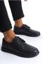 Genuine Leather, Sewn to the Sole, Comfortable and Orthopedic, Inner and Outer Leather Men's Shoes