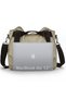3212 Demeter Women's Mustard Yellow Shoulder Hand Casual Tote 100% Cotton Canvas Crossbody Bag with Pocket - 7