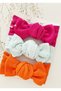 Baby Girl 3-Piece Hair Band Bandana Set - 3