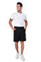 Men's High Waist Slouchy Shorts |   Cotton, Linen Look, Comfortable and Summer Light Fabric - 6