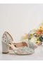 Bridal Shoes, Colorful Bridal Shoes, Embroidered Bridal Shoes - 4