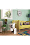 Versatile Asymmetrical Side Table  White Colour for Modern Spaces - 2