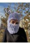 Animal Figured Hat Puffy Beanie Snow Mask Ski&snowboard Balaclava Knitted Beanie Knitted Hat