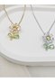 Gold Color Daisy Necklace Colorful Daisy Necklace Steel Necklace with Daisies - 3