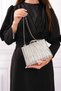 Women's Silver Stone Evening Dress Clutch Portfolio Bag - 3