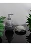 Marble Patterned Concrete Liquid Soap Dispenser