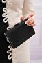 Women's Black Stone Evening Dress Clutch Evening Bag - 6