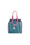 Turquoise Umbrella Pattern Waterproof Wet Dry, Dirty Clean, Beach Pool Functional Bag - 2