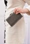 Women's Platinum Stone Evening Dress Clutch Evening Bag - 2
