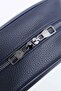 Artificial Leather Handbag, Men's Handbag, Women's Handbag Navy Blue (Cn316Tds01) - 5