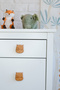 Dog Pattern (1 Pc) Baby Kids Room Wooden Furniture Cabinet Drawer Handle - 4