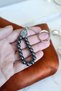 Natural Hematite Rosary - Keychain, Steel Material, Natural Stone - 4