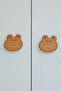 Frog Pattern (2 Pcs) Baby Kids Room Wooden Furniture Cabinet Drawer Handle