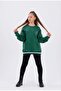 Li̇mi̇ Girls' Long-Sleeved Hooded Sweatshirt