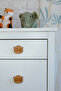 Panda Patterned (1 Pc) Baby Kids Room Wooden Furniture Cabinet Drawer Handle - 4