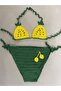 Baby Girl Pineapple Baby Knitted Bikini - 3