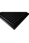 Matte Black 30x40 Aluminum Grille Bathroom WC Ventilation Louver - 5