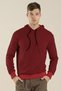 Carlis Plain Basic Baumwoll-Unisex-Kapuzen-Sweatshirt