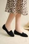 Lesta Women's Knitted Ballerina Shoes - 4