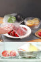 100 Pieces of Food Preservation and Storage Caps, Freshness Preserving Pot and Plate Caps, Multi-Purpose Camping Picnic - 6