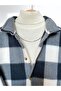 Men's Shirt Collar Oversize Cotton Lumberjack Shirt - 2