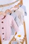 100% Thick Knitwear Girl Boy Baby Kids Winter Beret Bottom Top Wool 3-Piece Set 5800 - 5