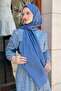 Indigo Bamboo Shawl - 3