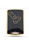 Renault Megane 3 Fluence, Clio 4 Card Black Key Protection Case Slot Proof With Note Card - 2