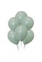 Gold Number Foil Balloon And Green Gold Nude Color Balloon Bunch - 2