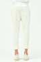 Men's Loose Cut Straight Leg Sweatpants 785 Ecru - 7