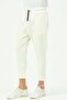Men's Loose Cut Straight Leg Sweatpants 785 Ecru - 8