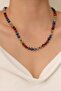 7-Piece Chakra Stone Necklace (Agate, Amethyst, Aventurine, Tiger's Eye, Lapis, Citrine, Sodalite) - 2