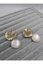 Special Series Oval Plate Vintage Earrings - 4