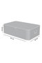 6 Pieces of Luxury Gray - Sofa Bed Base Type Storage Box - Large Storage Box under the Bed 65 X 45 X 22 cm - 2
