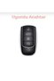 Chery Tiggo 8 Pro Omoda 5 Key Case White/gold Lux - 2