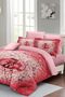 Double (With Elastic Sheet) Valentine's Day Duvet Cover Set 100% Cotton Satin Chart