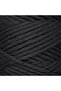 Scalloped Macrame Thread 3mm Scalloped Cotton Macrame Thread Macrame Thread Black - 3