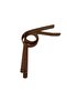 Stapleable Double Bag Strap Length 80 cm - Width 2 cm (Brown) - 2