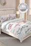 Cotton Satin Double Duvet Cover Set with Elasticated Sheets Mother's Day Good Mommy, You Are My Mom