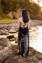 Black Macrame Knitted Beach Dress - Festival Pareo - Bachelorette - 3