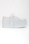 High Wedge Heeled White Linen 6 cm Wedding Dress Evening Dress Sports Shoes - 6
