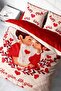 Double Duvet Cover Set Dense Weave Cotton Satin 3D Special Design Valentine's Day