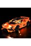 Led Lighting Kit Technical Building for 42196 Lamborghini Huracán Tecnica Orange